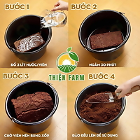 Viên nén mụn dừa ép tiện lợi, dùng trồng cây ăn trái, trồng rau, nặng 450-500g